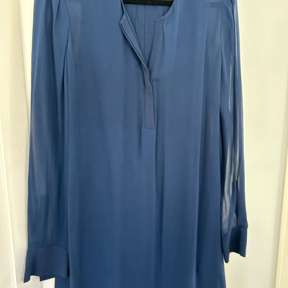 Vince Elegant Navy Dress